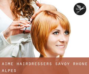 Aime hairdressers (Savoy, Rhône-Alpes)
