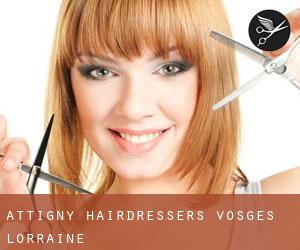 Attigny hairdressers (Vosges, Lorraine)