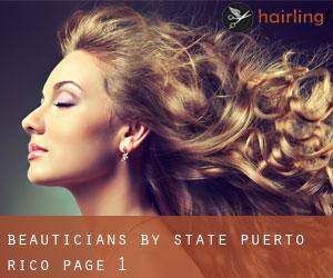 beauticians by State (Puerto Rico) - page 1