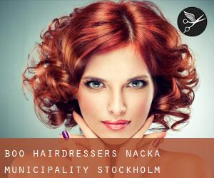 Boo hairdressers (Nacka Municipality, Stockholm)