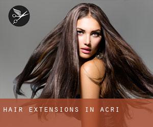 Hair Extensions in Acri
