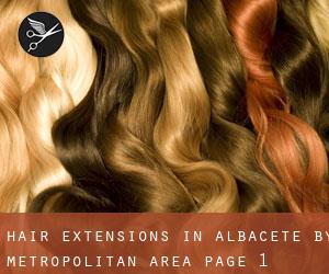 Hair Extensions in Albacete by metropolitan area - page 1