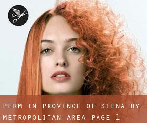Perm in Province of Siena by metropolitan area - page 1