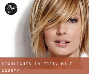 Highlights in Forty Mile County