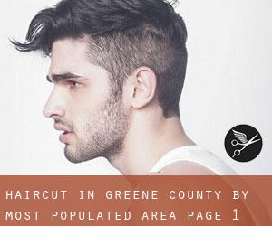 Haircut in Greene County by most populated area - page 1