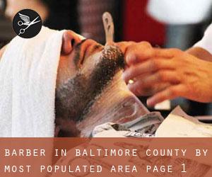 Barber in Baltimore County by most populated area - page 1