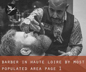 Barber in Haute-Loire by most populated area - page 1