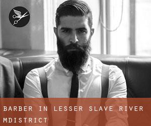 Barber in Lesser Slave River M.District