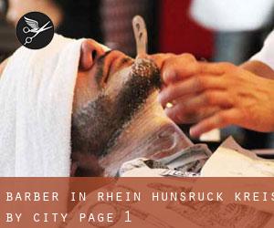 Barber in Rhein-Hunsrück-Kreis by city - page 1