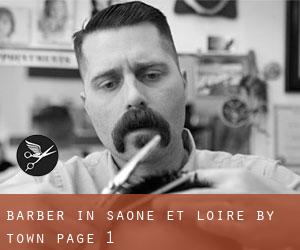 Barber in Saône-et-Loire by town - page 1