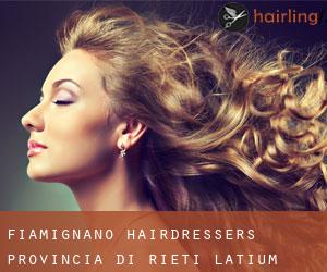 Fiamignano hairdressers (Provincia di Rieti, Latium)