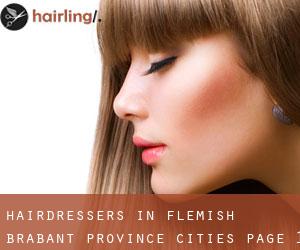 hairdressers in Flemish Brabant Province (Cities) - page 1