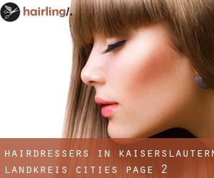 hairdressers in Kaiserslautern Landkreis (Cities) - page 2