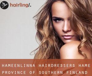 Hämeenlinna hairdressers (Häme, Province of Southern Finland)