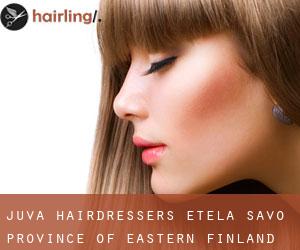 Juva hairdressers (Etelä-Savo, Province of Eastern Finland)